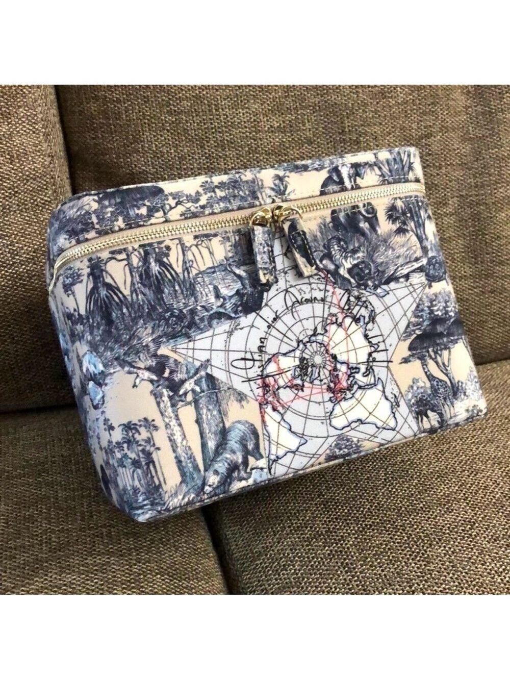 DIOR All Around The World Vanity Case Luxury Authentic